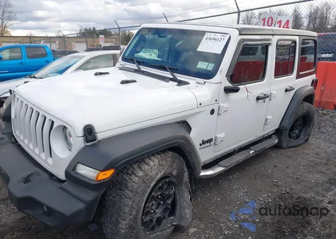 2022 Jeep Wrangler Unlimited Sport S 4X4 from USA, damaged, VIN 1C4HJXDG3NW185374